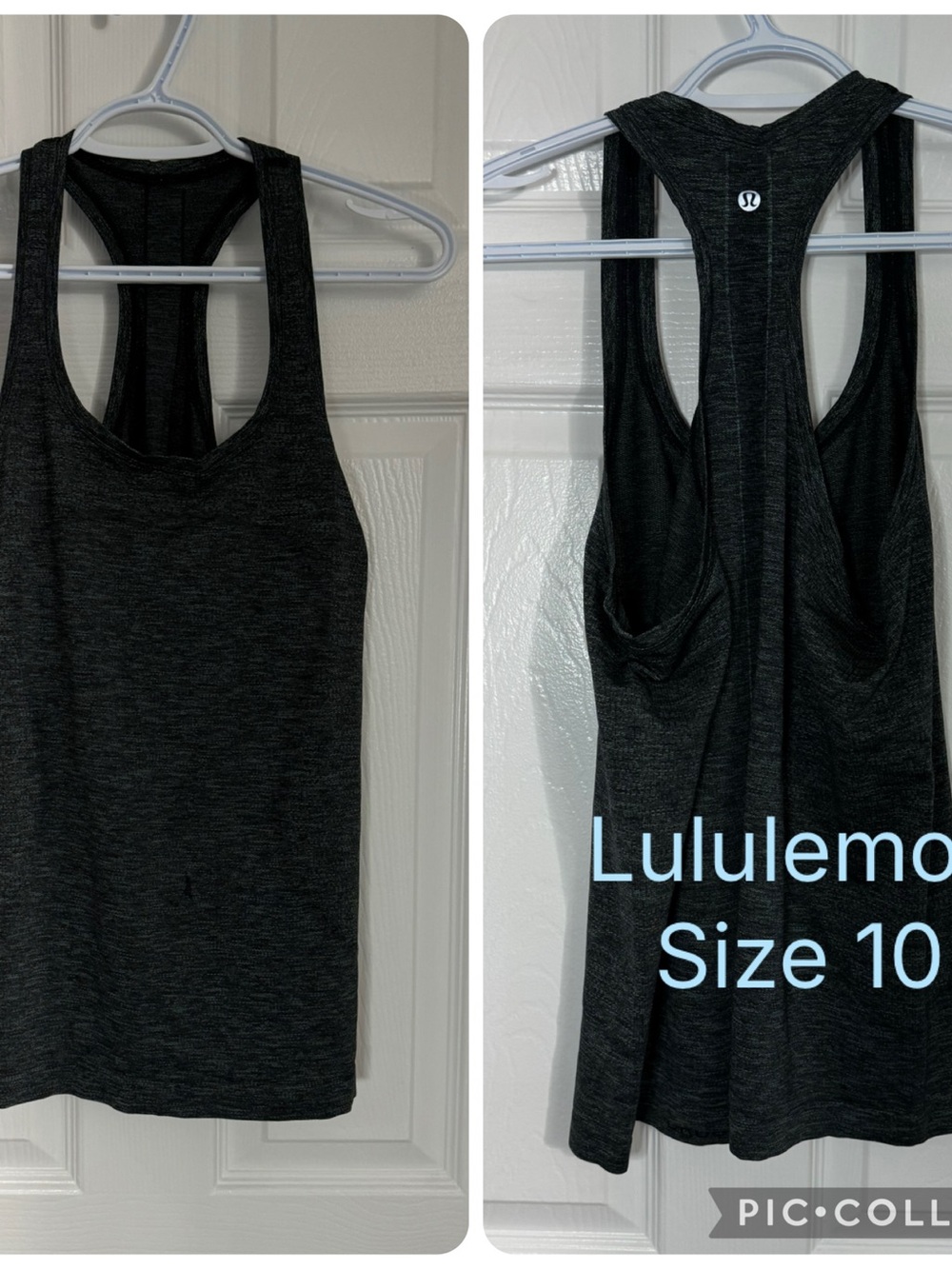 lululemon athletica dark green Racerback Tank
